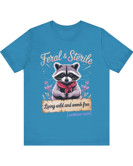 'Feral & Sterile' Raccoon Tee
