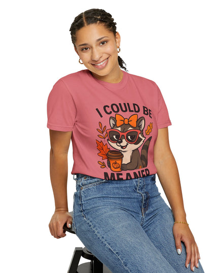 'I Could be Meaner' Raccoon Shirt