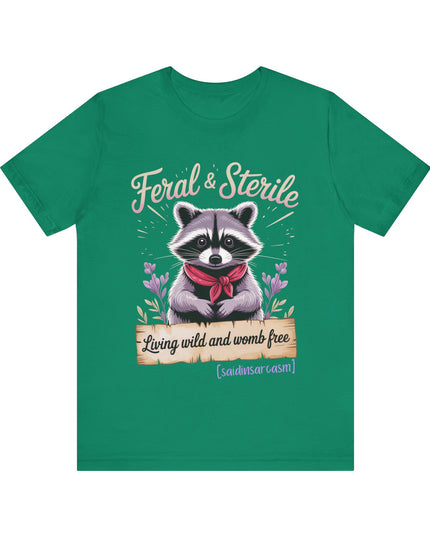 'Feral & Sterile' Raccoon Tee