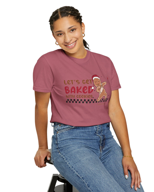 Let's Get Baked with Cookies T-Shirt — Funny Gingerbread Holiday Tee