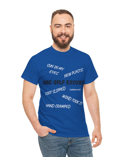 'Disc Golf Excuses' Shirt