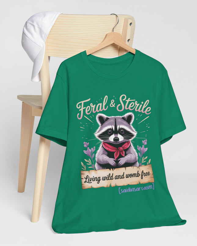'Feral & Sterile' Raccoon Tee