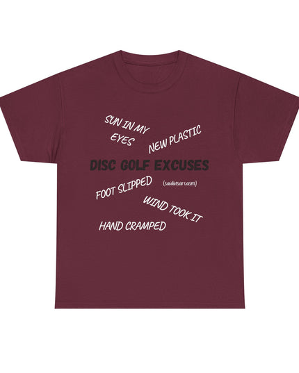 'Disc Golf Excuses' Shirt