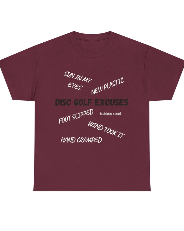 'Disc Golf Excuses' Shirt