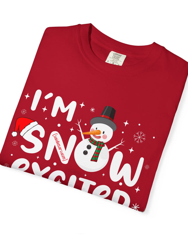 I'm Snow Excited Snowman T-Shirt