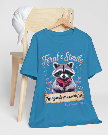 'Feral & Sterile' Raccoon Tee