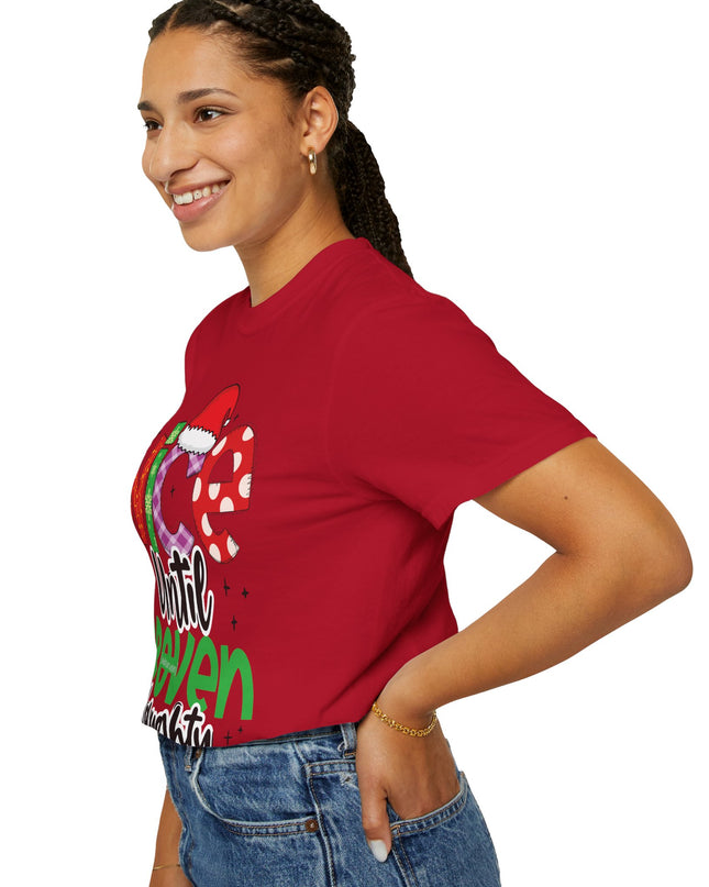 Nice Until Proven Naughty Christmas T-Shirt