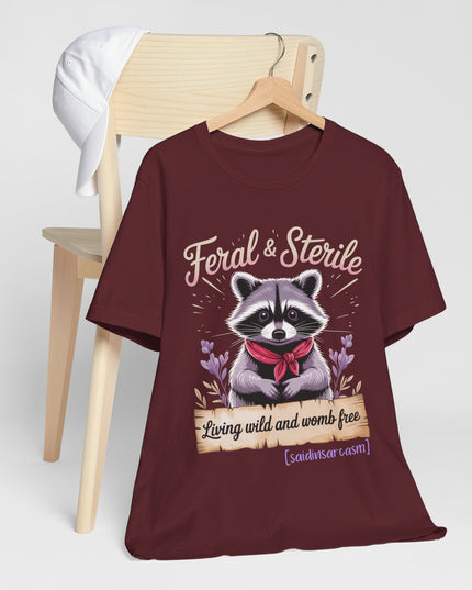 'Feral & Sterile' Raccoon Tee