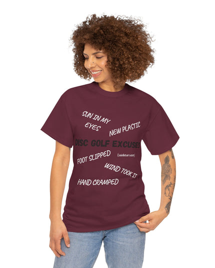'Disc Golf Excuses' Shirt