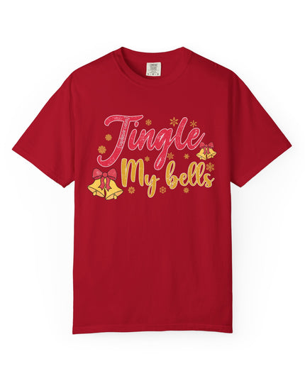 T-Shirt — "______ My Bells" Festive Christmas Graphic Tee
