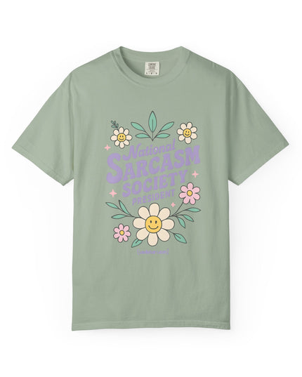 'National Sarcasm Society President' Funny Graphic T-Shirt