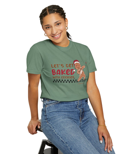 Let's Get Baked with Cookies T-Shirt — Funny Gingerbread Holiday Tee