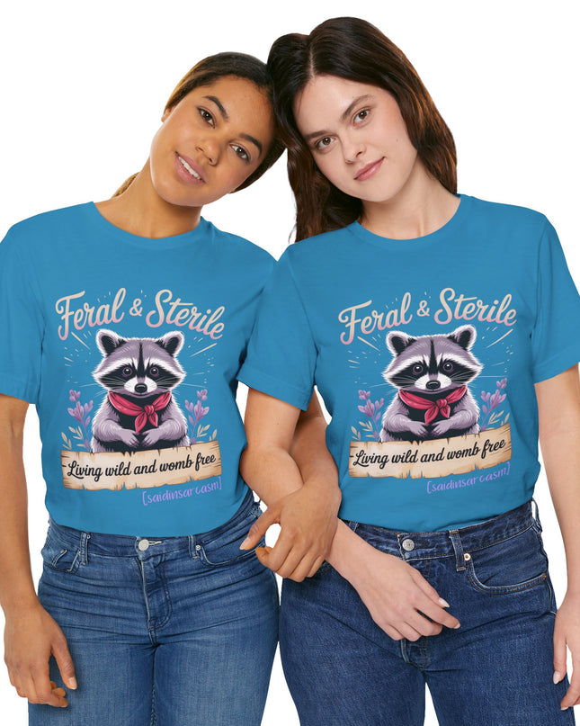 'Feral & Sterile' Raccoon Tee