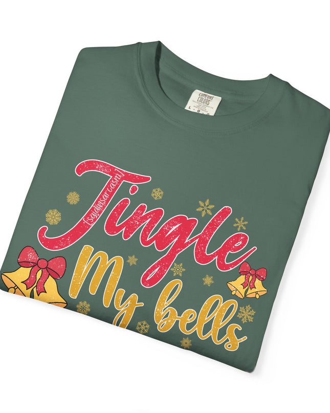 T-Shirt — "______ My Bells" Festive Christmas Graphic Tee