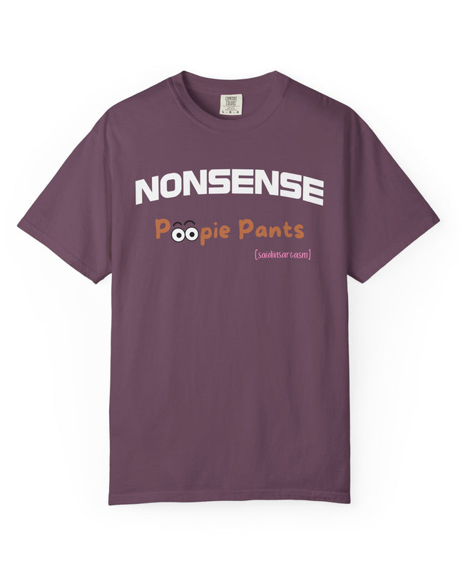 Optimism Fueled, Nonsense Free-Playful Humor T-Shirt, Nonsense, Funny Gift for Kids, Unisex Casual Wear, Perfect for Birthdays, Parties, or Everyday Fun