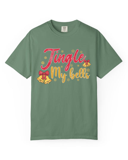 T-Shirt — "______ My Bells" Festive Christmas Graphic Tee