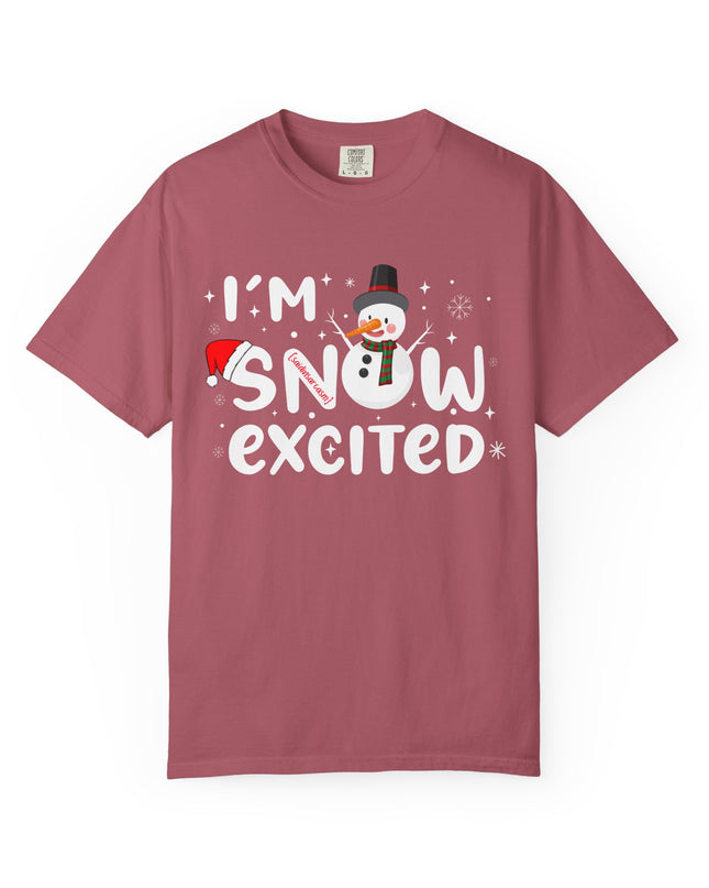 I'm Snow Excited Snowman T-Shirt