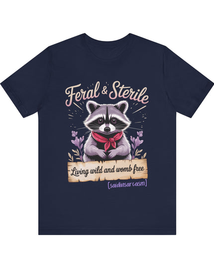 'Feral & Sterile' Raccoon Tee