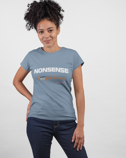 'Nonsense Poopie Pants' - Optimism Fueled, Nonsense Free-Playful Humor T-Shirt, Nonsense, Funny Gift for Kids, Unisex Casual Wear, Perfect for Birthdays, Parties, or Everyday Fun