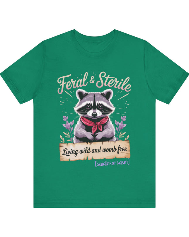 'Feral & Sterile' Raccoon Tee
