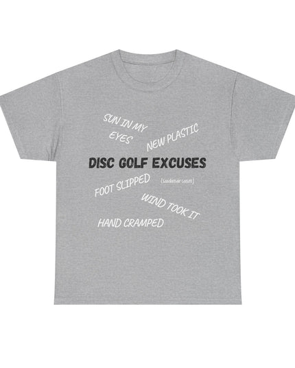 'Disc Golf Excuses' Shirt