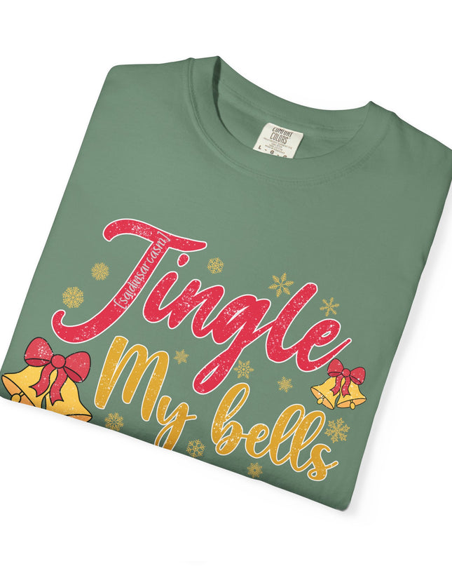 T-Shirt — "______ My Bells" Festive Christmas Graphic Tee