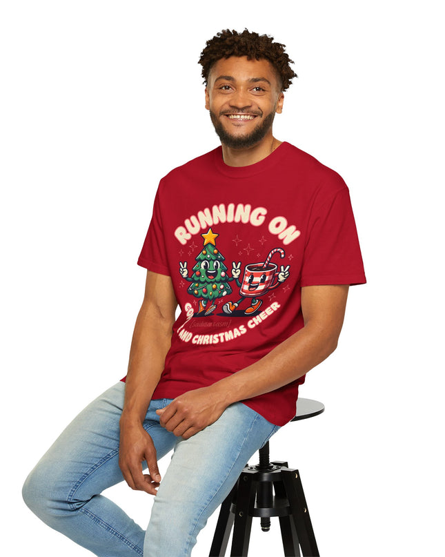 Running On Coffee & Christmas Cheer T-Shirt