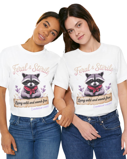 'Feral & Sterile' Raccoon Tee