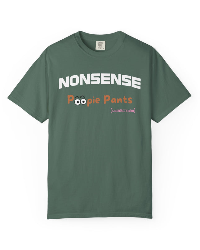 Optimism Fueled, Nonsense Free-Playful Humor T-Shirt, Nonsense, Funny Gift for Kids, Unisex Casual Wear, Perfect for Birthdays, Parties, or Everyday Fun