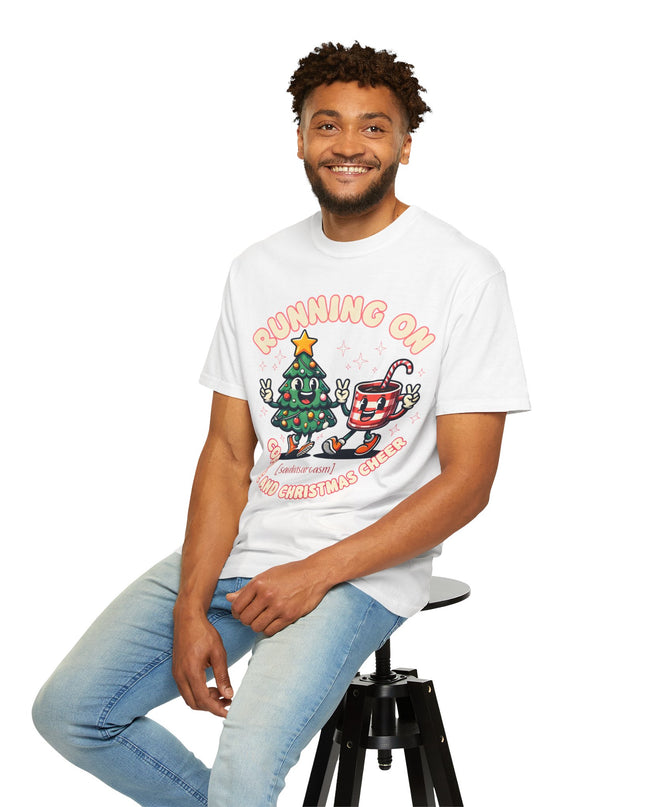 Running On Coffee & Christmas Cheer T-Shirt