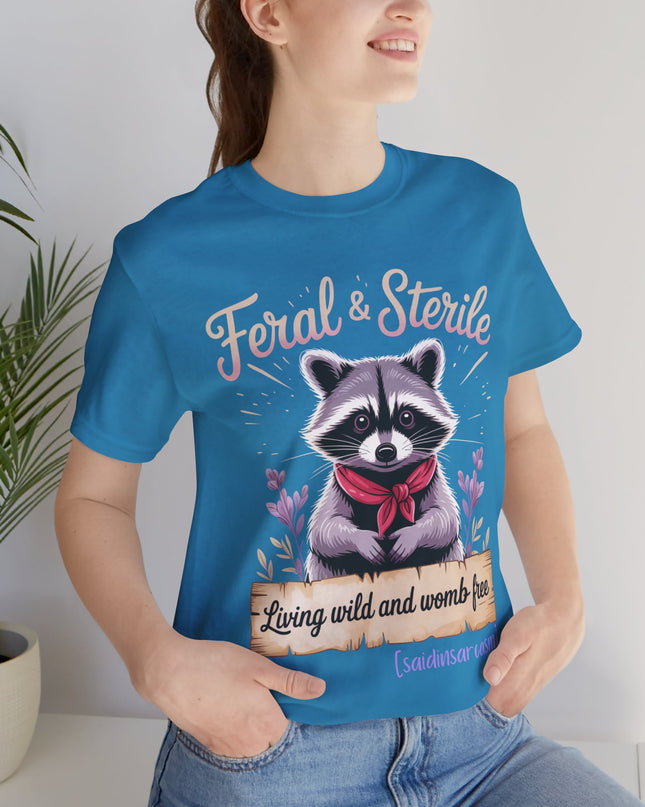 'Feral & Sterile' Raccoon Tee