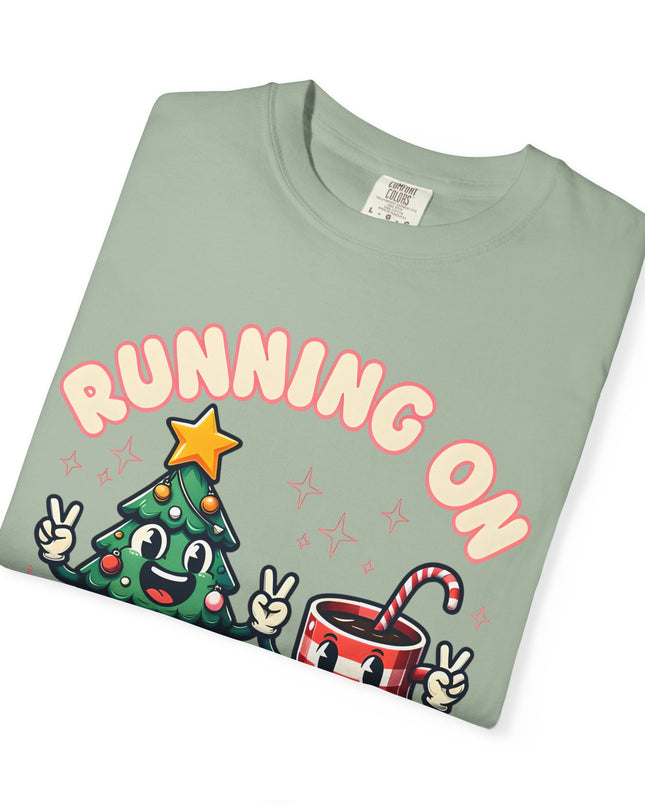 Running On Coffee & Christmas Cheer T-Shirt