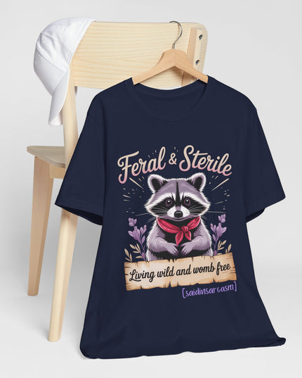 'Feral & Sterile' Raccoon Tee