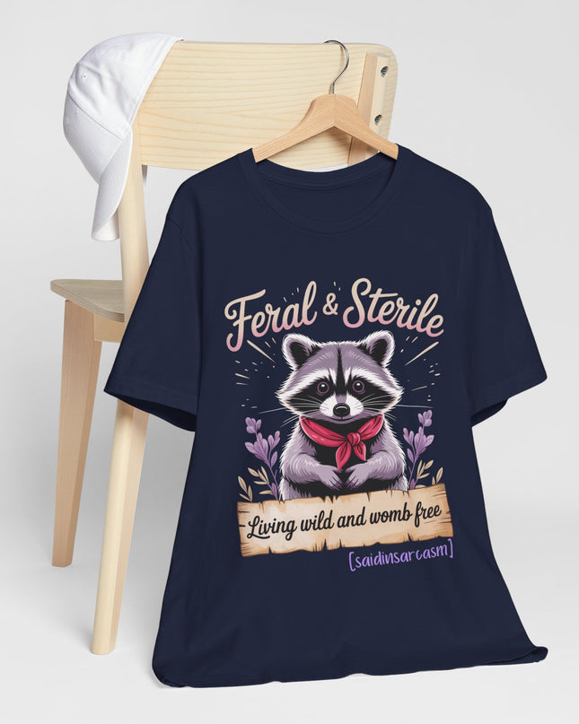 'Feral & Sterile' Raccoon Tee