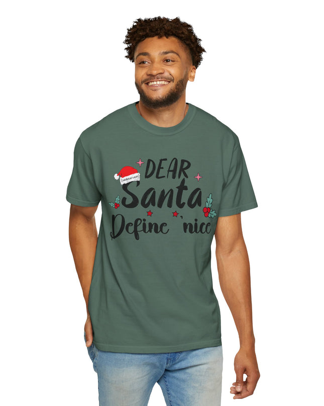 Dear Santa Define Nice Christmas T-Shirt