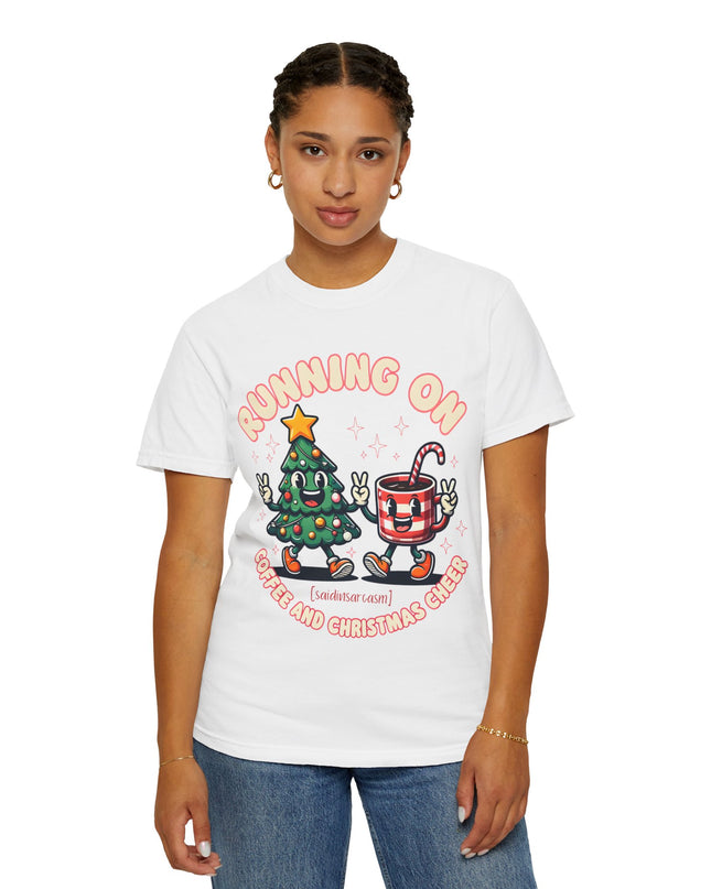 Running On Coffee & Christmas Cheer T-Shirt