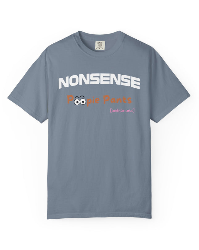 Optimism Fueled, Nonsense Free-Playful Humor T-Shirt, Nonsense, Funny Gift for Kids, Unisex Casual Wear, Perfect for Birthdays, Parties, or Everyday Fun