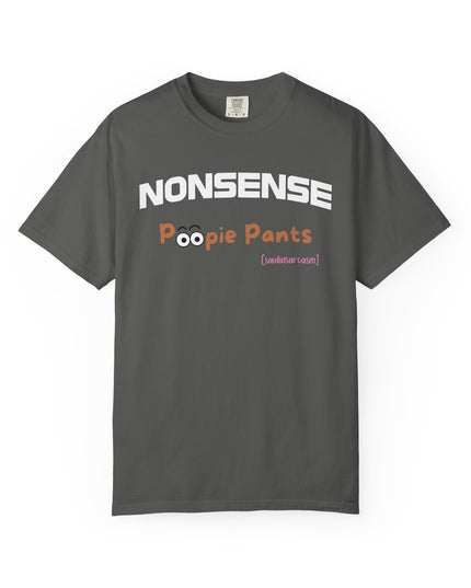Optimism Fueled, Nonsense Free-Playful Humor T-Shirt, Nonsense, Funny Gift for Kids, Unisex Casual Wear, Perfect for Birthdays, Parties, or Everyday Fun