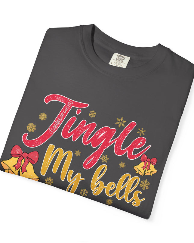 T-Shirt — "______ My Bells" Festive Christmas Graphic Tee
