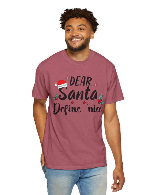 Dear Santa Define Nice Christmas T-Shirt