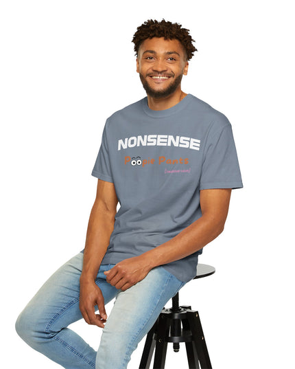 'Nonsense Poopie Pants' - Optimism Fueled, Nonsense Free-Playful Humor T-Shirt, Nonsense, Funny Gift for Kids, Unisex Casual Wear, Perfect for Birthdays, Parties, or Everyday Fun