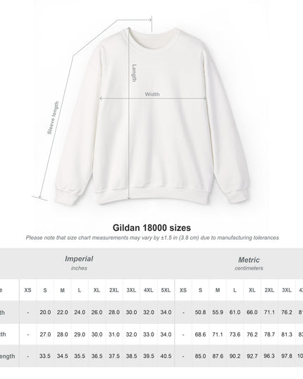 Otter with Red Gem Crewneck Sweatshirt — Playful, Worthy, and Charming